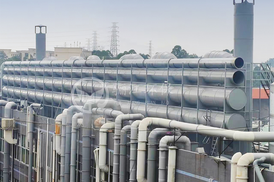 電鍍車(chē)間酸霧廢氣處理